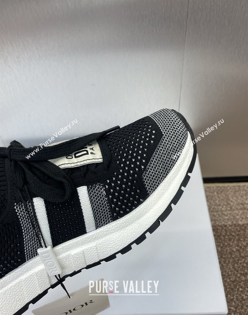 Dior RunnDior Sneakers in Technical Mesh Black2 2025 (JC-250605031)