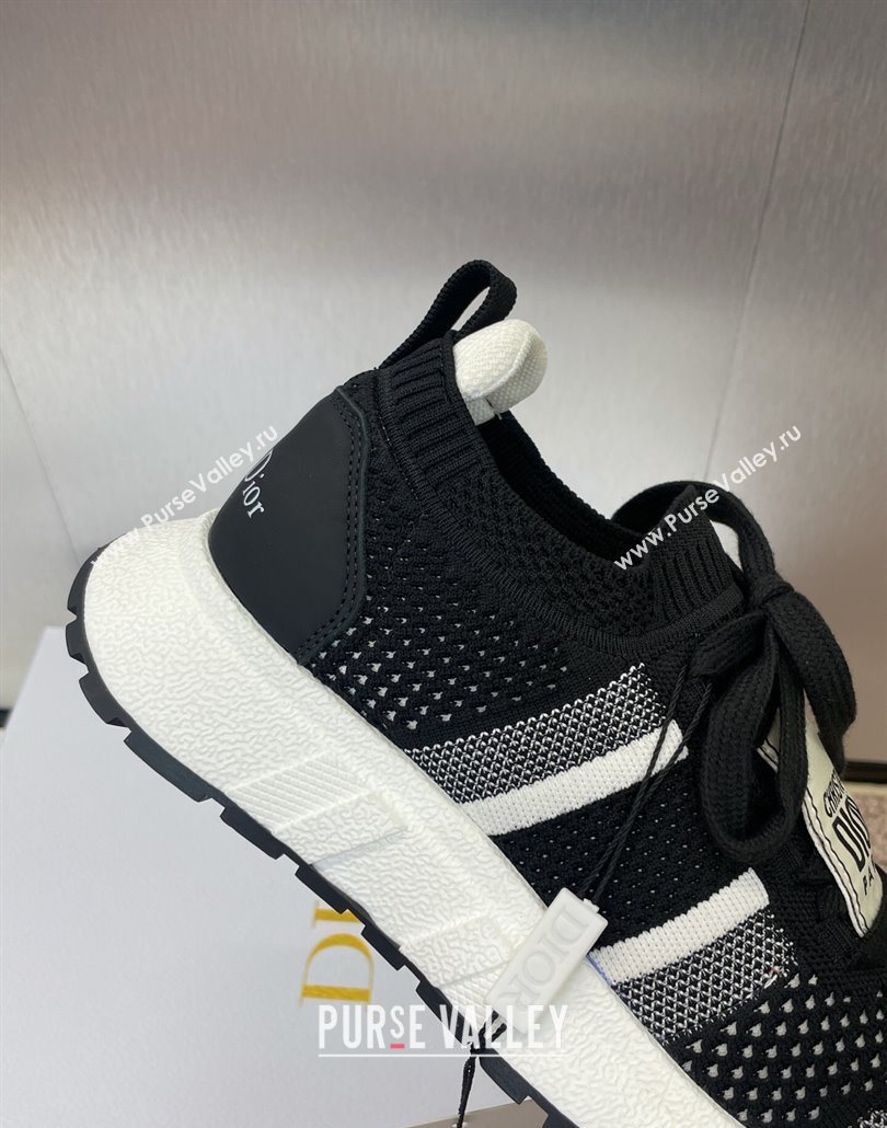Dior RunnDior Sneakers in Technical Mesh Black2 2025 (JC-250605031)