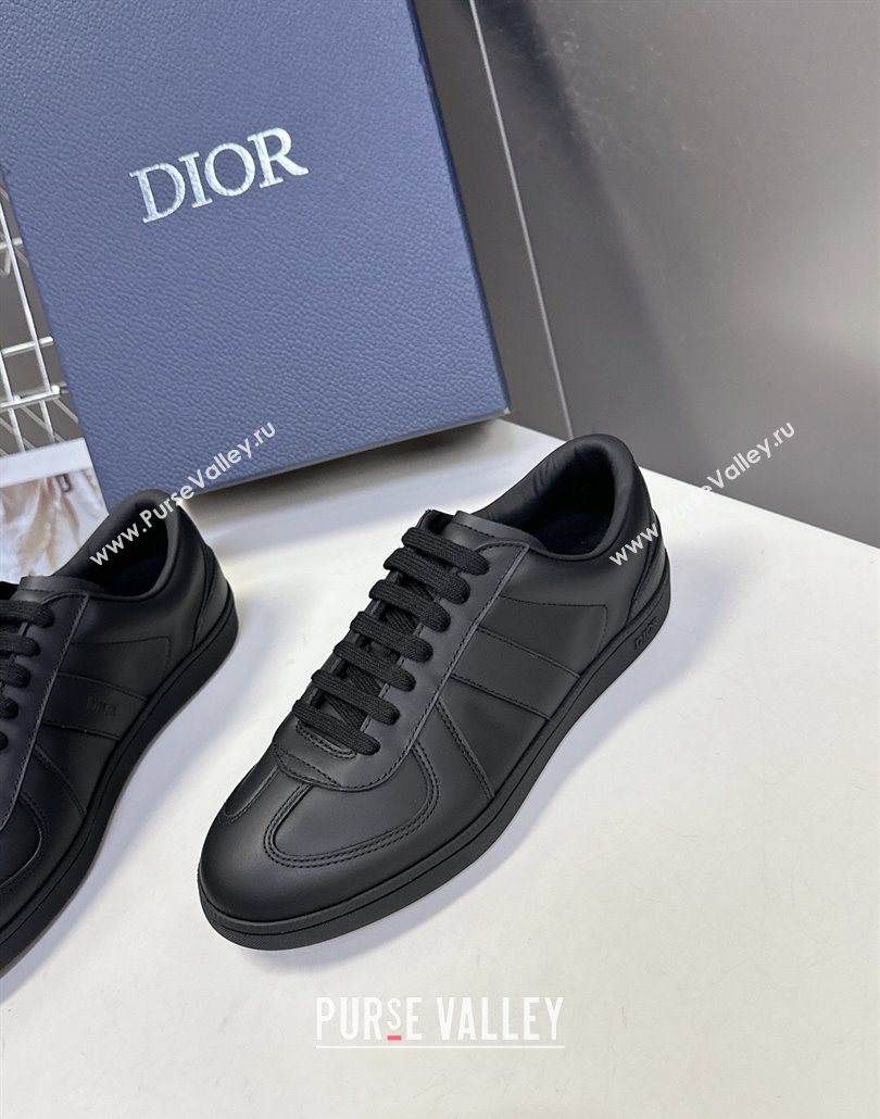 Dior B01 Matchpoint Sneakers in Smooth Calfskin Black 2025 (HQG-250605033)