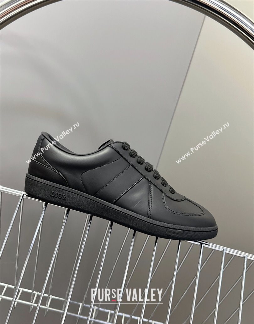 Dior B01 Matchpoint Sneakers in Smooth Calfskin Black 2025 (HQG-250605033)