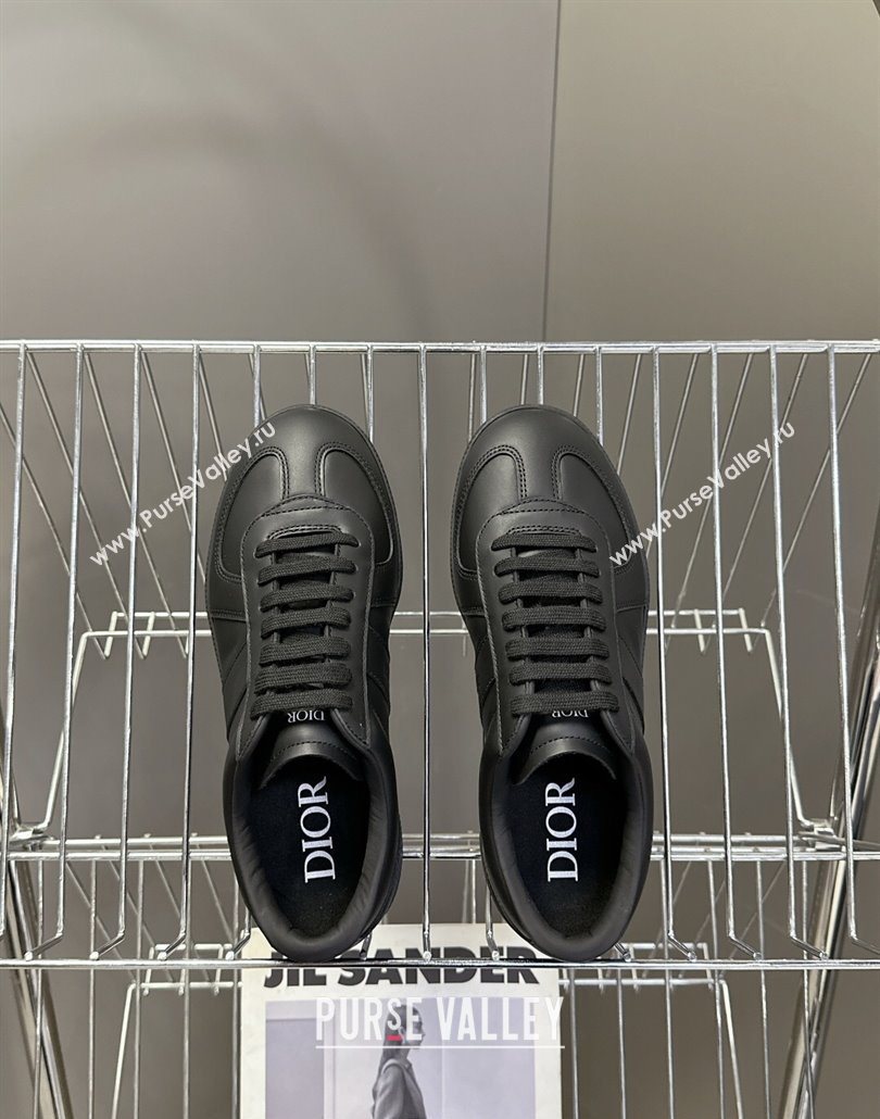 Dior B01 Matchpoint Sneakers in Smooth Calfskin Black 2025 (HQG-250605033)