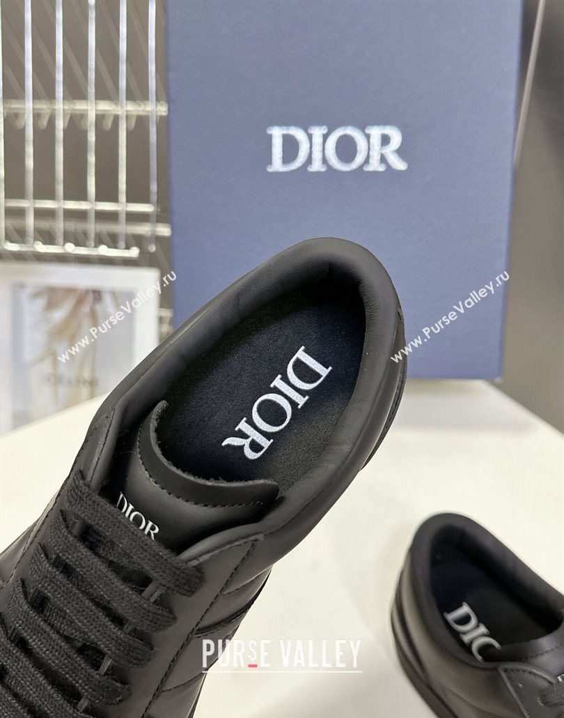 Dior B01 Matchpoint Sneakers in Smooth Calfskin Black 2025 (HQG-250605033)