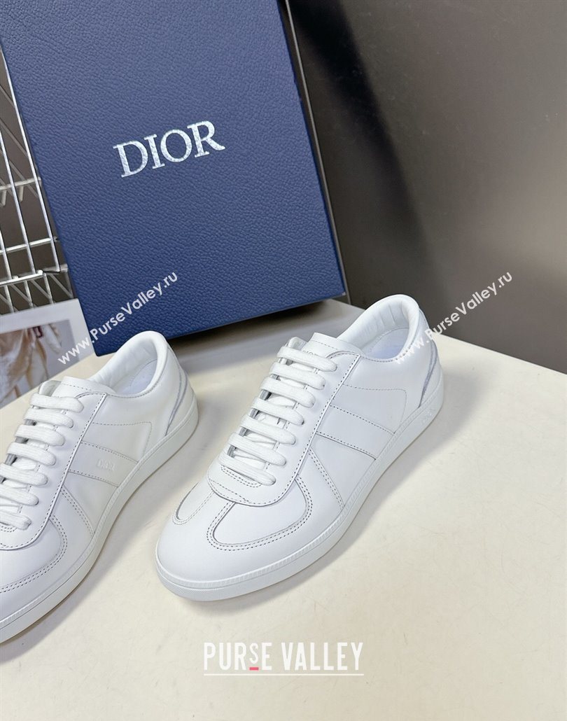 Dior B01 Matchpoint Sneakers in Smooth Calfskin White 2025 (HQG-250605034)