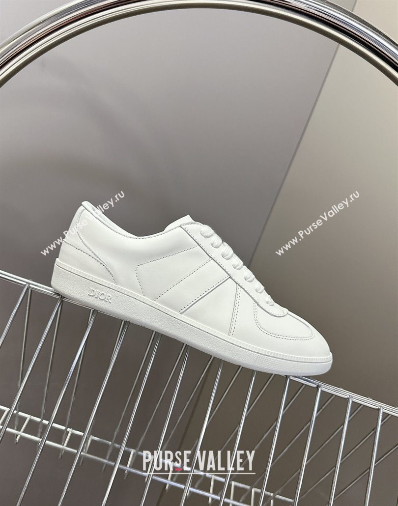 Dior B01 Matchpoint Sneakers in Smooth Calfskin White 2025 (HQG-250605034)