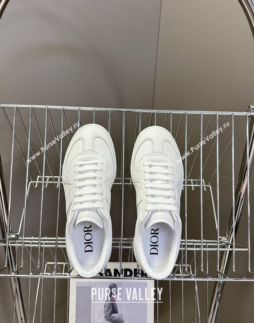 Dior B01 Matchpoint Sneakers in Smooth Calfskin White 2025 (HQG-250605034)