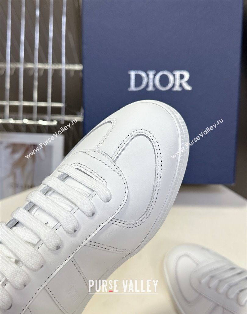 Dior B01 Matchpoint Sneakers in Smooth Calfskin White 2025 (HQG-250605034)