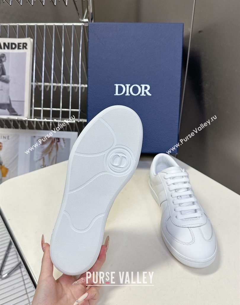 Dior B01 Matchpoint Sneakers in Smooth Calfskin White 2025 (HQG-250605034)