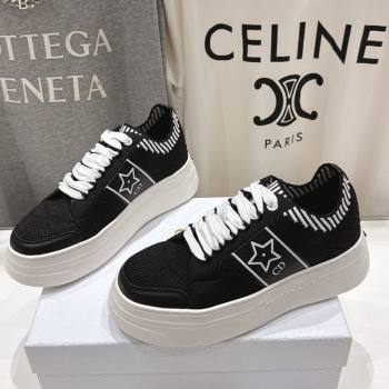 Dior Star Platform Sneakers in Technical Mesh Black 2025 (MD-250425010)