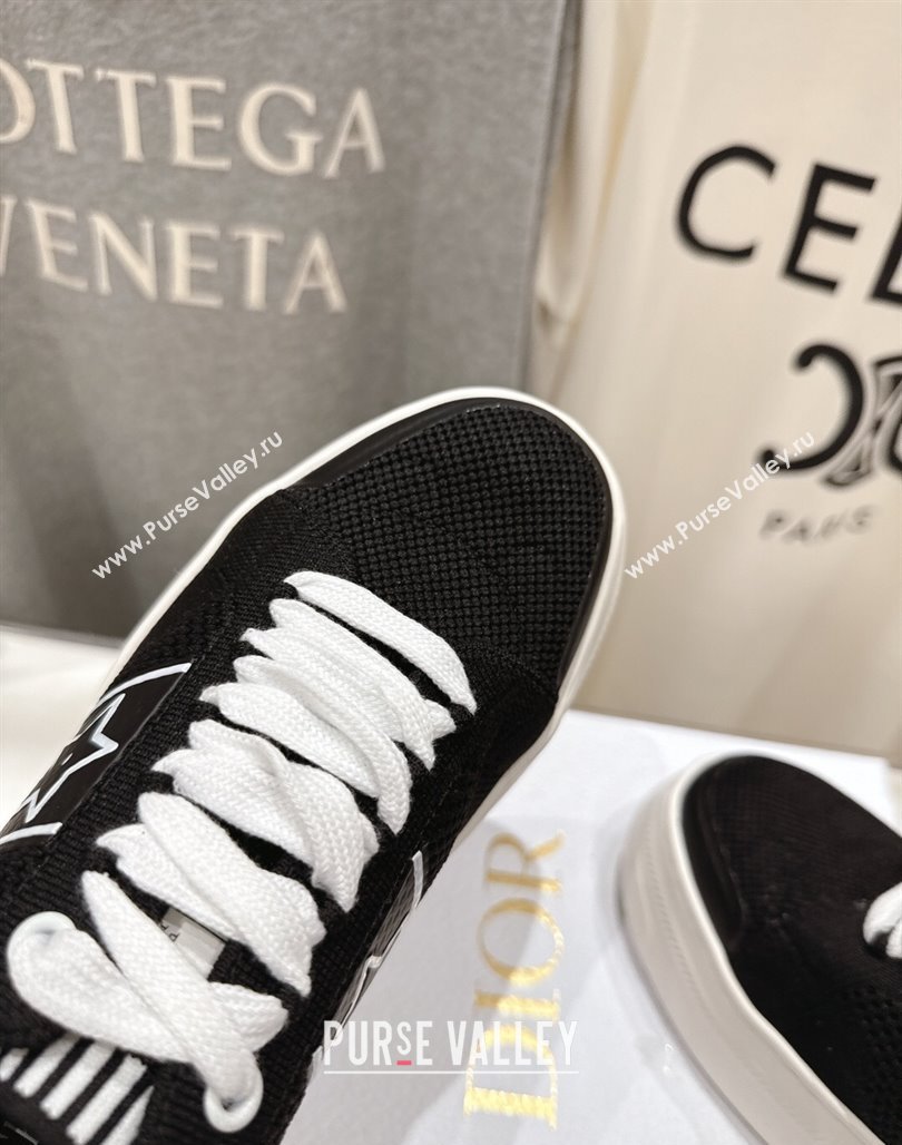 Dior Star Platform Sneakers in Technical Mesh Black 2025 (MD-250425010)