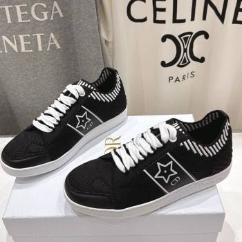 Dior Star Low-top Sneakers in Technical Mesh Black 2025 (MD-250425011)