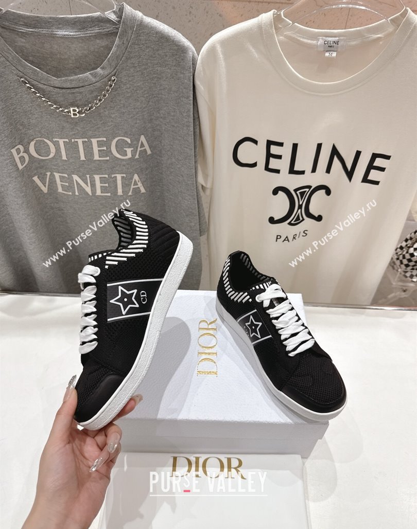 Dior Star Low-top Sneakers in Technical Mesh Black 2025 (MD-250425011)