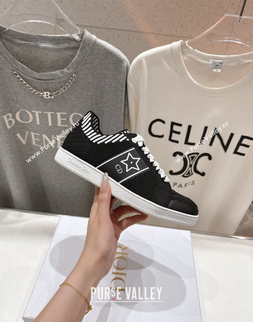 Dior Star Low-top Sneakers in Technical Mesh Black 2025 (MD-250425011)
