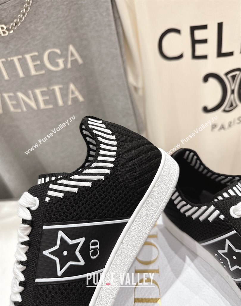 Dior Star Low-top Sneakers in Technical Mesh Black 2025 (MD-250425011)