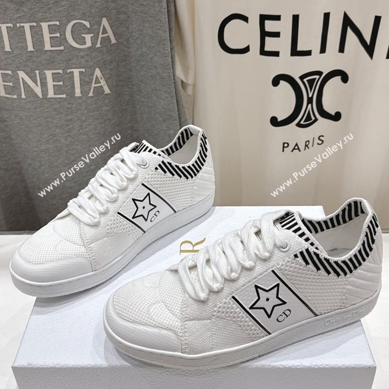 Dior Star Low-top Sneakers in Technical Mesh White 2025 (MD-250425013)