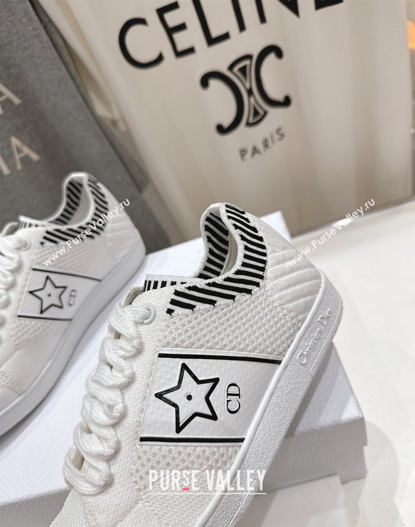 Dior Star Low-top Sneakers in Technical Mesh White 2025 (MD-250425013)