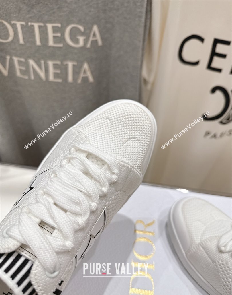 Dior Star Low-top Sneakers in Technical Mesh White 2025 (MD-250425013)