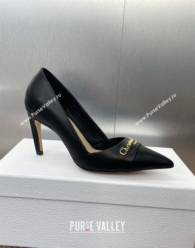 Dior My Dior Pumps 8cm in Supple Calfskin Black 2025 (MD-250425014)