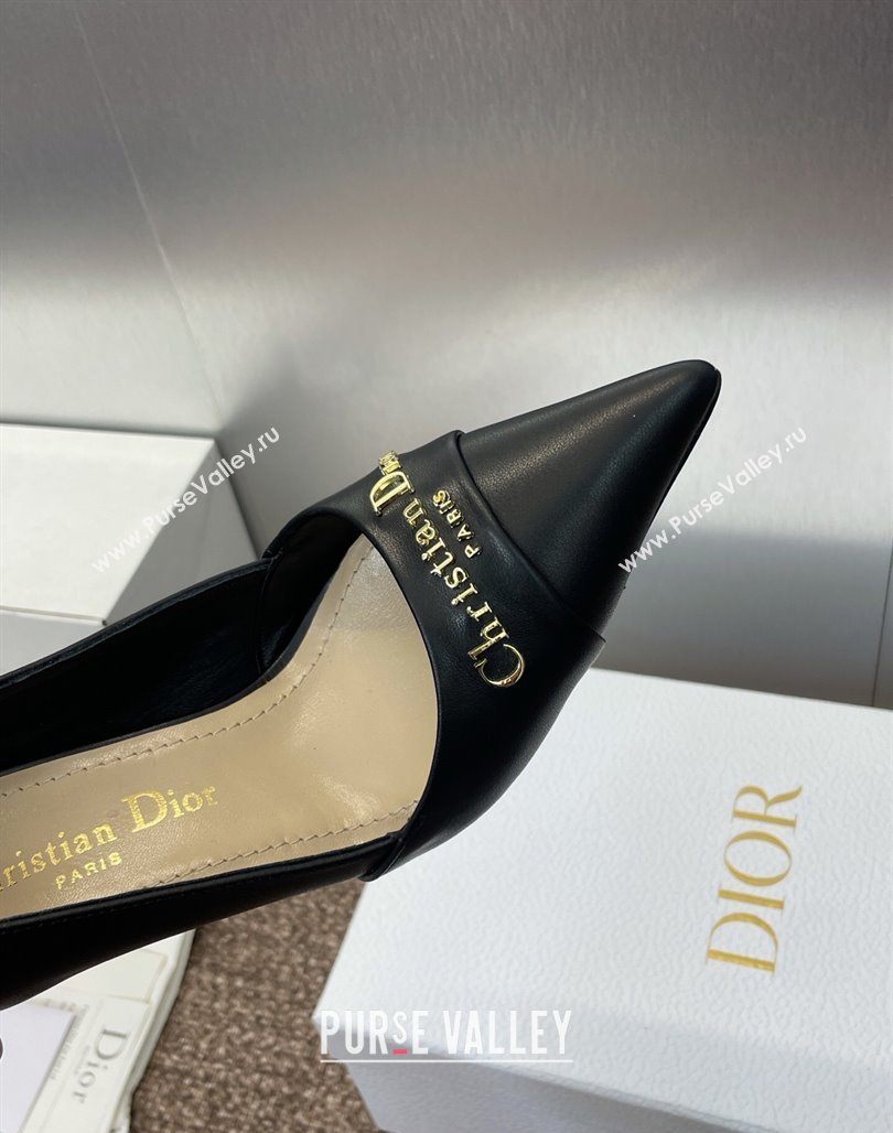 Dior My Dior Pumps 8cm in Supple Calfskin Black 2025 (MD-250425014)