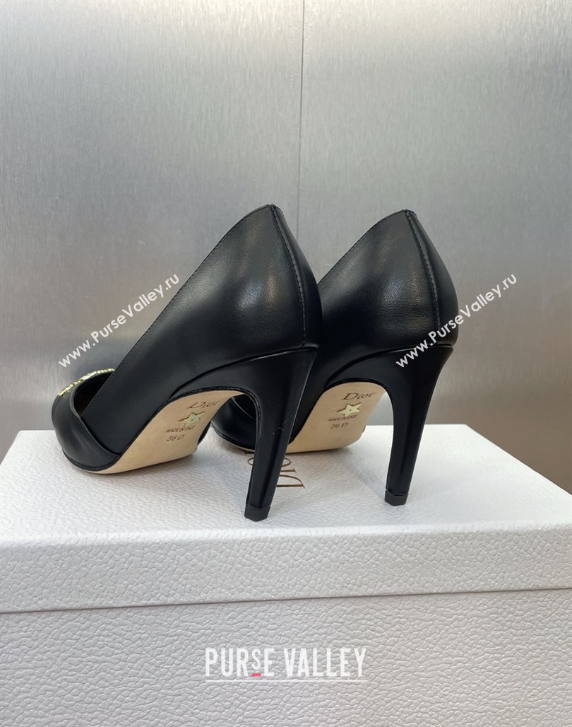 Dior My Dior Pumps 8cm in Supple Calfskin Black 2025 (MD-250425014)