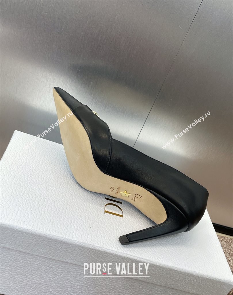 Dior My Dior Pumps 8cm in Supple Calfskin Black 2025 (MD-250425014)