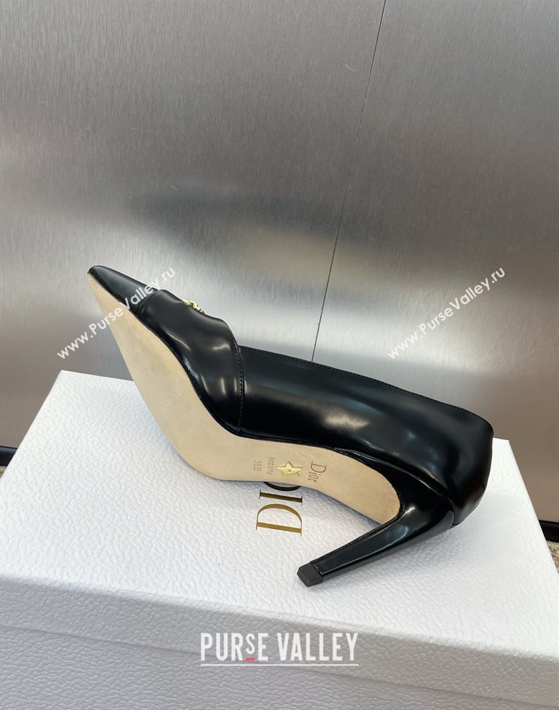 Dior My Dior Pumps 8cm in Shiny Calfskin Black 2025 (MD-250425016)