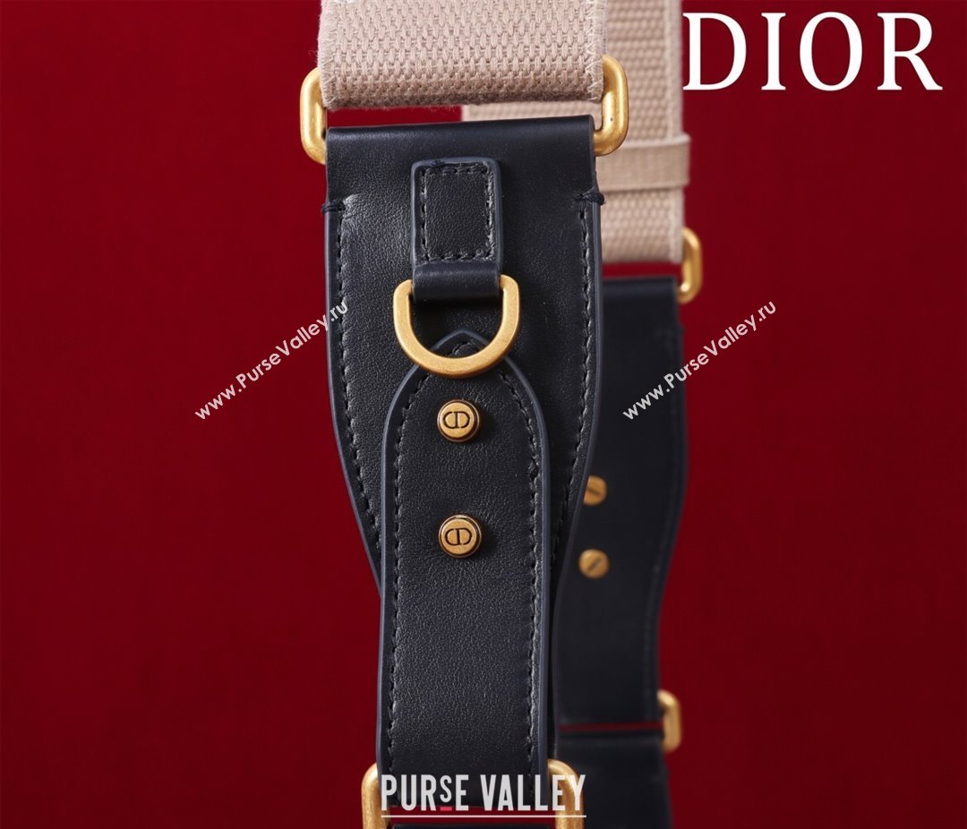 Dior Small Streetchic Bag in Blue Dior Oblique Jacquard and Smooth Calfskin 2025 391907 (XXG-250521110)