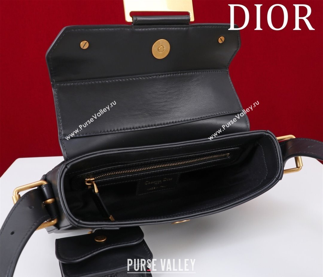 Dior Small Streetchic Bag in Smooth Calfskin Leather Black 2025 391907 (XXG-250521111)