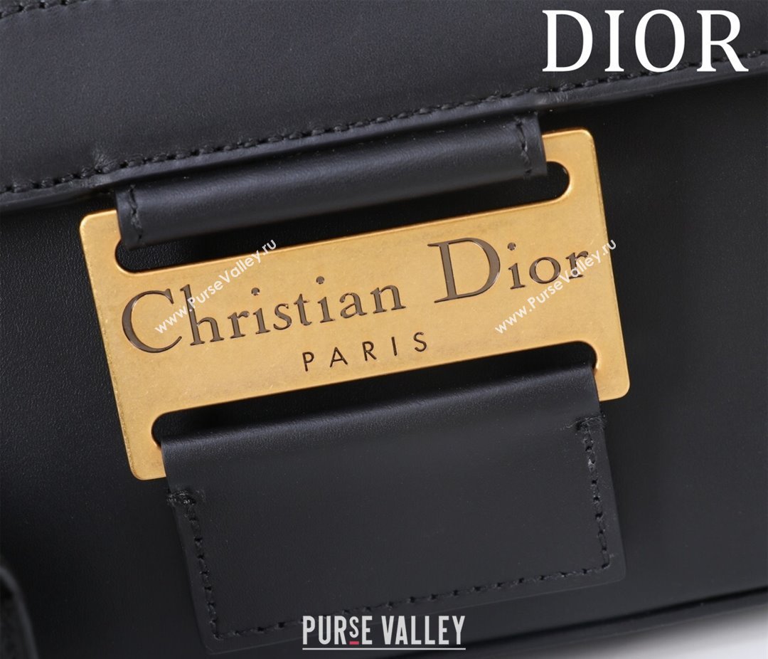Dior Small Streetchic Bag in Smooth Calfskin Leather Black 2025 391907 (XXG-250521111)