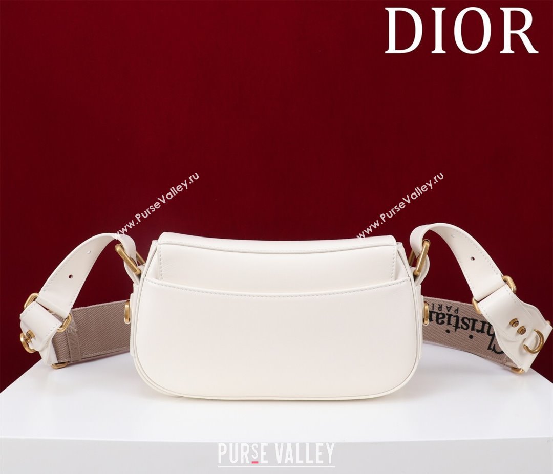 Dior Small Streetchic Bag in Smooth Calfskin Leather White 2025 391907 (XXG-250521113)