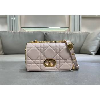Dior Small Soft Dior Caro Bag in Macrocannage Lambskin Powder Pink 2025 M9252 (XXG-250521129)