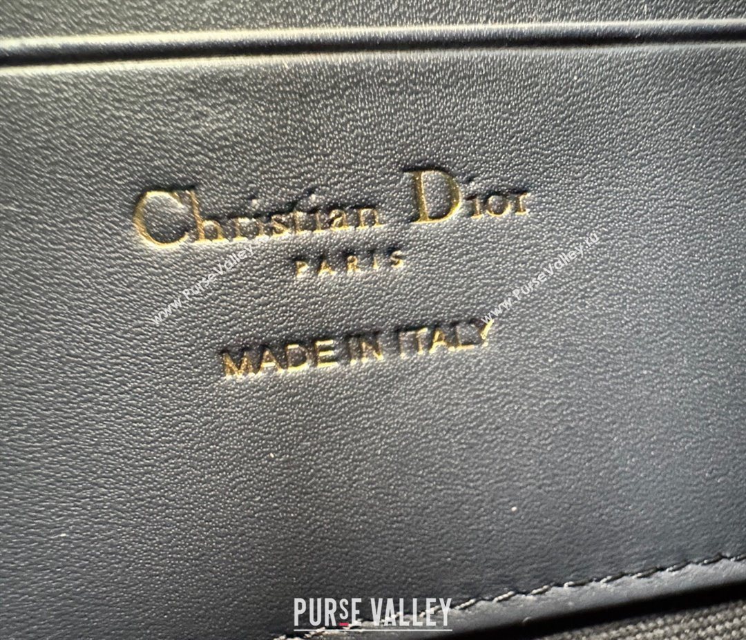 Dior 30 Montaigne Dea Pouch in Oblique Jacquard Blue 2025 (XXG-250627096)