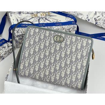 Dior 30 Montaigne Dea Pouch in Oblique Jacquard Grey 2025 (XXG-250627097)