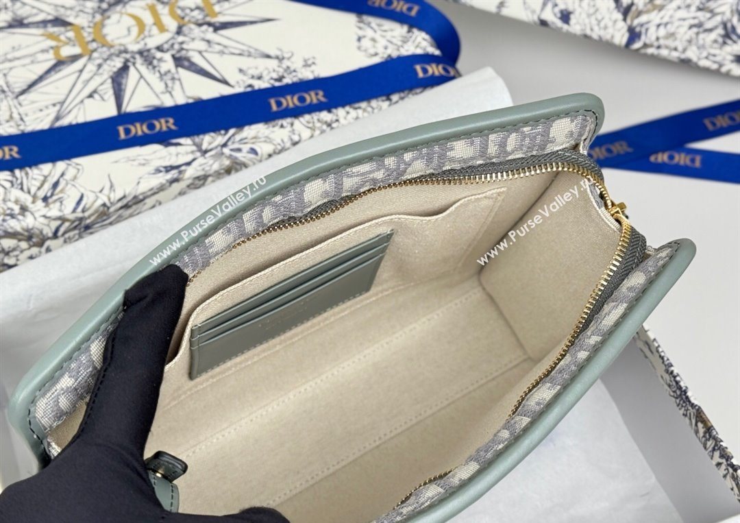 Dior 30 Montaigne Dea Pouch in Oblique Jacquard Grey 2025 (XXG-250627097)