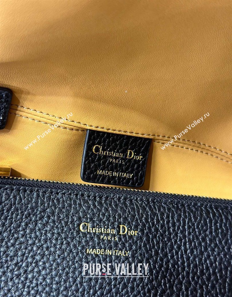 Dior Toujours Large Bag in Litchi Grained Calfskin Black 2025 1188 (XXG-250627106)