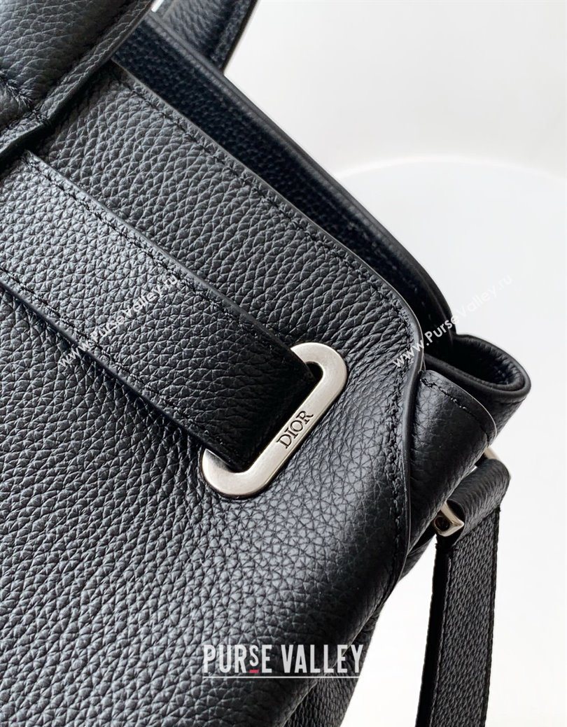 Dior Mens Medium Dior Normandie Tote Bag in Icons Calfskin Black 2025 (BF-250627064)