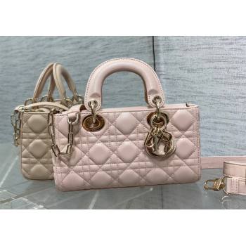 Dior Lady D-Joy Small Bag in Cannage Lambskin Powder Pink 2025 M9250 (XXG-250806063)