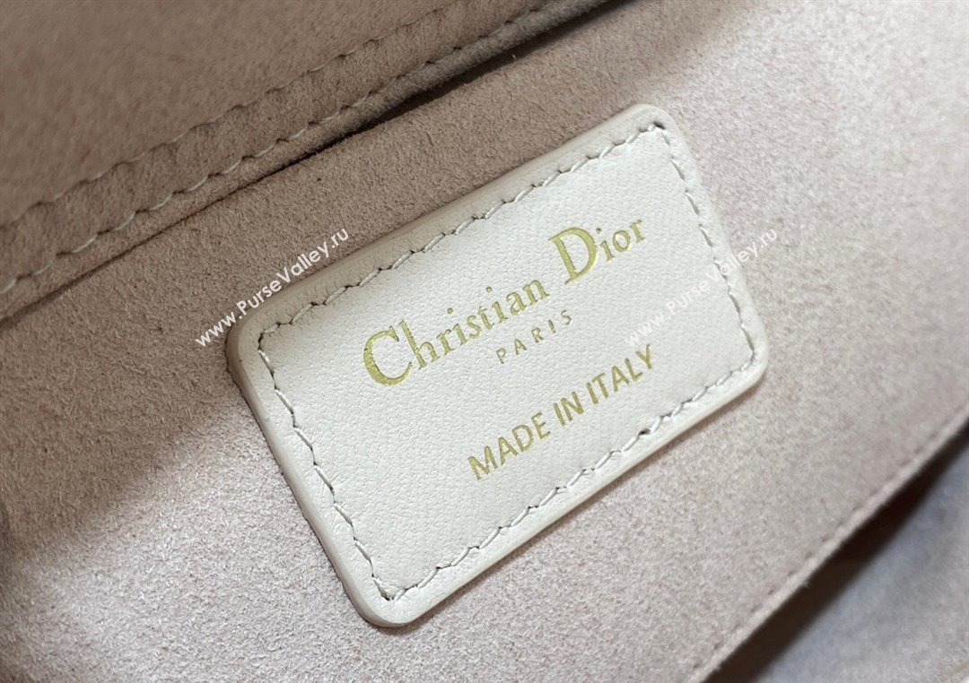 Dior Lady D-Joy Small Bag in Cannage Lambskin Powder Pink 2025 M9250 (XXG-250806063)