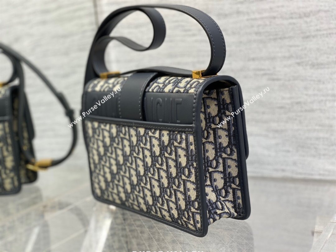 Dior 30 Montaigne Bag in Blue Dior Oblique Jacquard 2025 M9074 0806 (XXG-250806114)