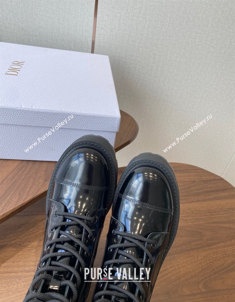 Dior D-Unit Ankle Boots in Black Quilted Cannage Calfskin 2025 DR082103 (KL-250822062)