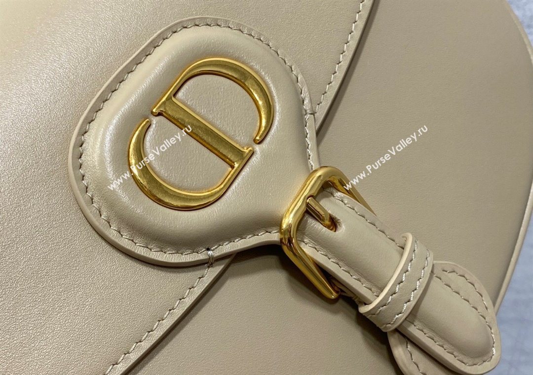 Dior Medium Bobby Bag in Box Calfskin Leather Beige 2025 0929 (XXG-250929114)