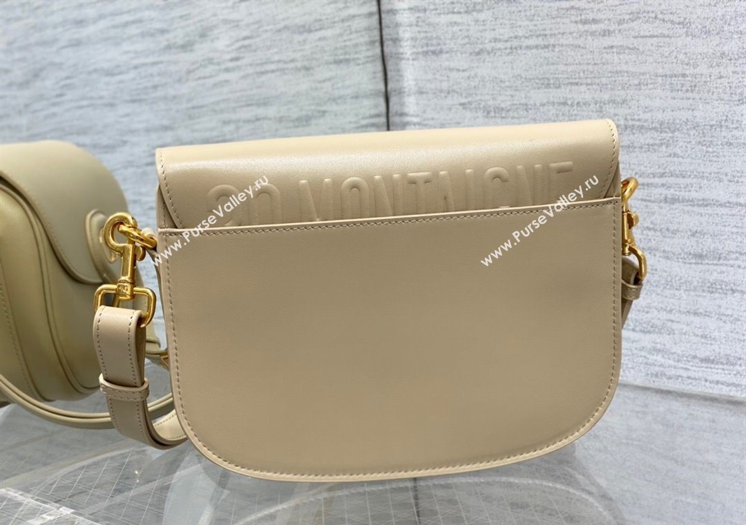 Dior Medium Bobby Bag in Box Calfskin Leather Beige 2025 0929 (XXG-250929114)