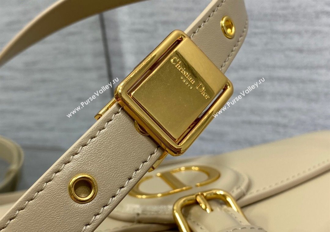 Dior Medium Bobby Bag in Box Calfskin Leather Beige 2025 0929 (XXG-250929114)