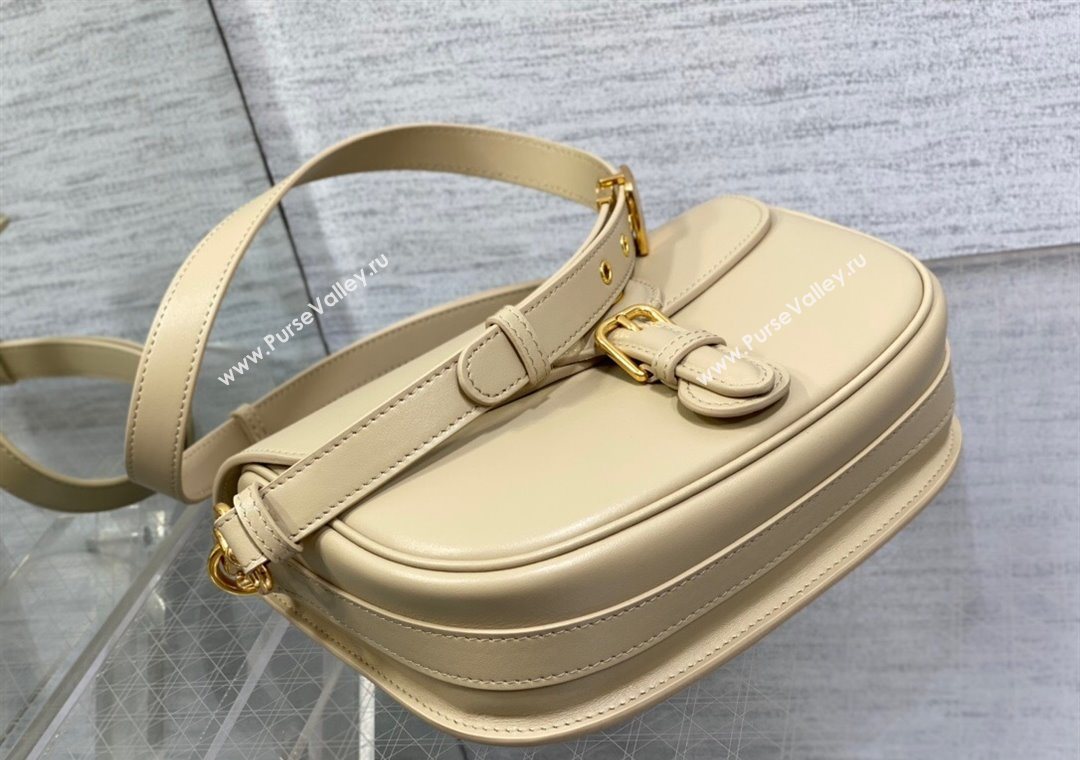 Dior Medium Bobby Bag in Box Calfskin Leather Beige 2025 0929 (XXG-250929114)