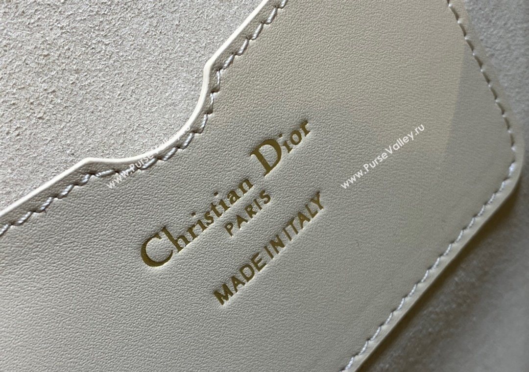 Dior Medium Bobby Bag in Box Calfskin Leather Beige 2025 0929 (XXG-250929114)