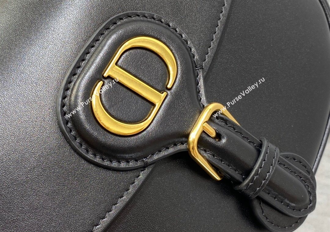 Dior Medium Bobby Bag in Box Calfskin Leather Black 2025 0929 (XXG-250929112)