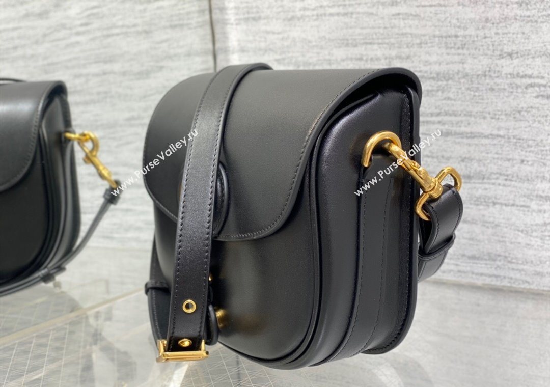 Dior Medium Bobby Bag in Box Calfskin Leather Black 2025 0929 (XXG-250929112)