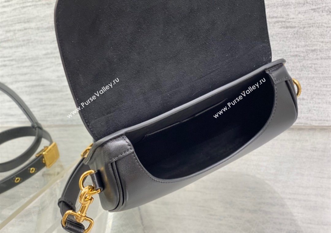 Dior Medium Bobby Bag in Box Calfskin Leather Black 2025 0929 (XXG-250929112)