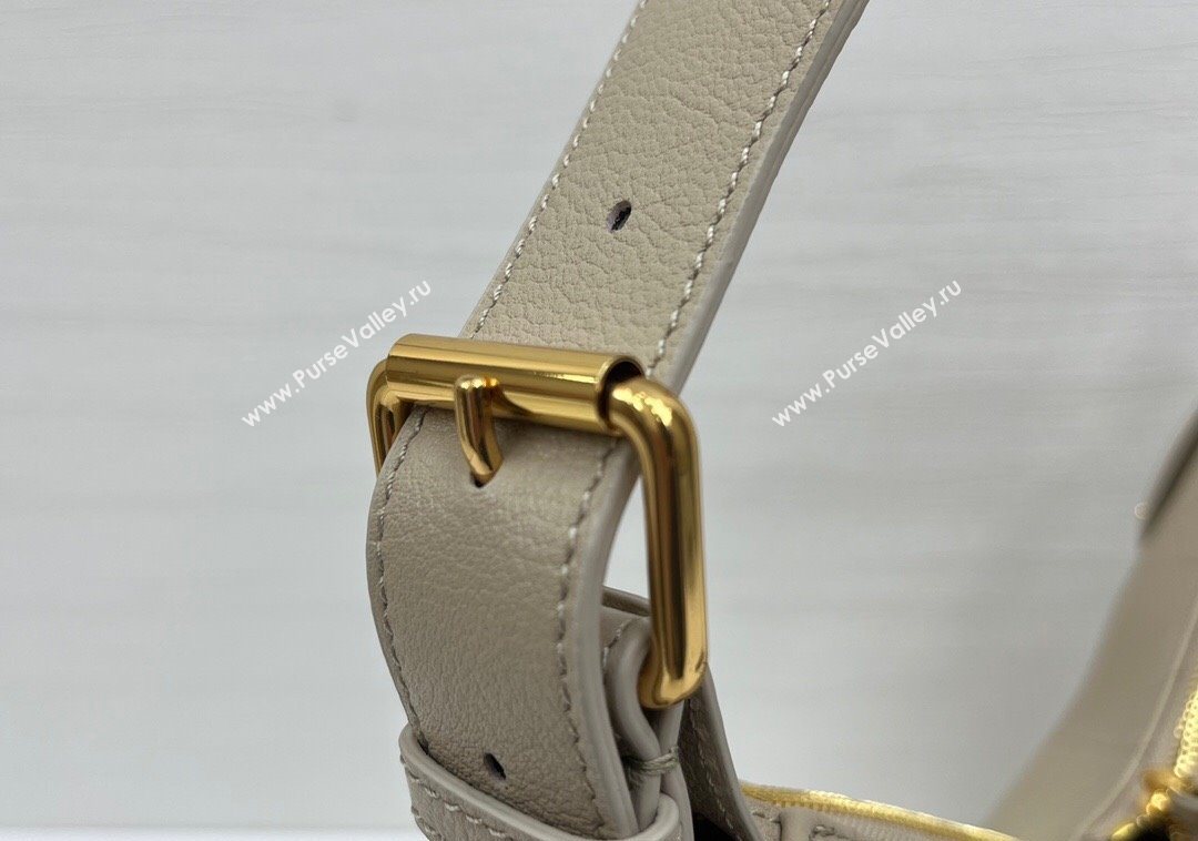 Dior Medium Voyage Bag in Flat Macrocannage Grained Calfskin Leather Beige Yellow 2025 2846 (XXG-250929124)