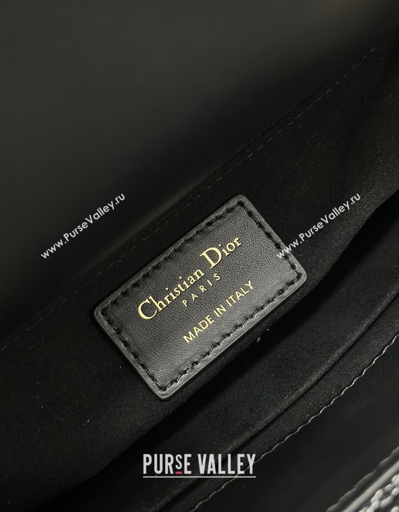 Dior Small Lady My ABCDior Bag in Tweed Black 2025 0929 (XXG-250929166)