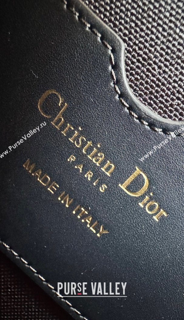 Dior Medium Bobby Bag in Blue Oblique Jacquard 2025 0929 (XXG-250929109)